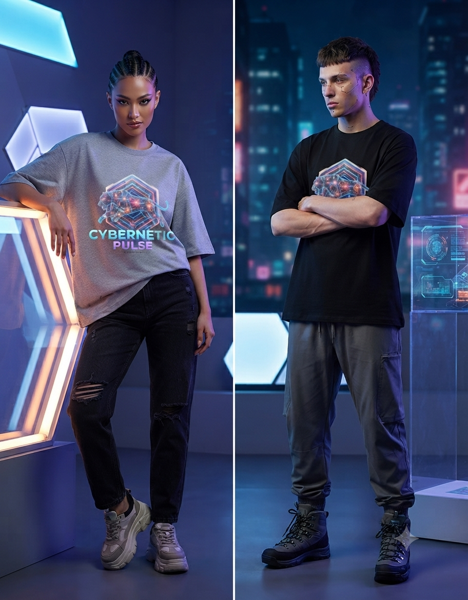 Apex Cybernetics Oversized Standard T-Shirt