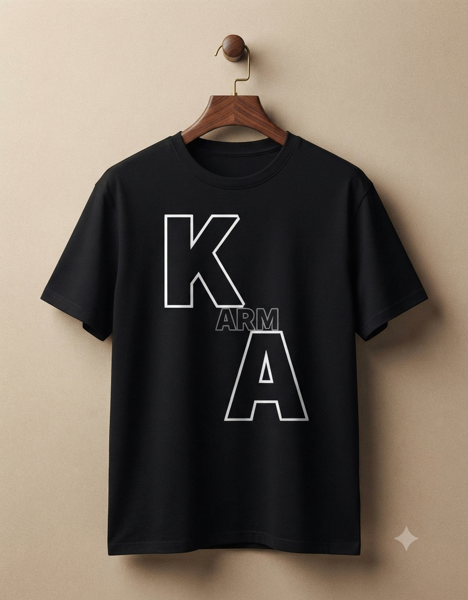 KARMA-Casual t-Shirt
