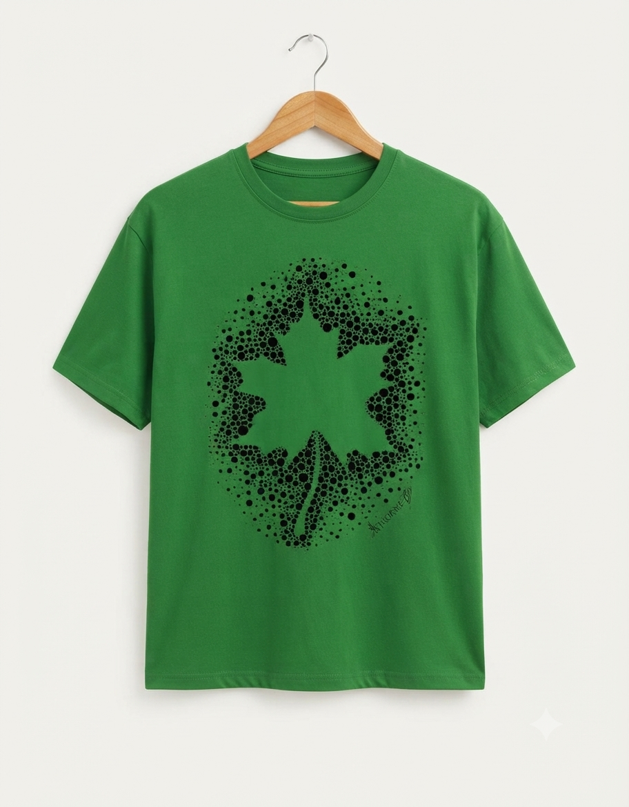 Leaf-Unique Casual T-Shirt